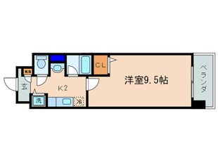 メゾンクレ－ルⅢの物件間取画像